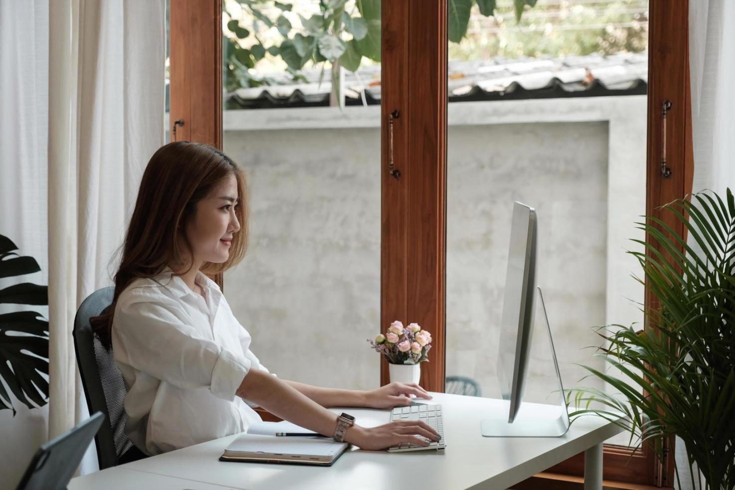 Responsive web interface design example from recent client project